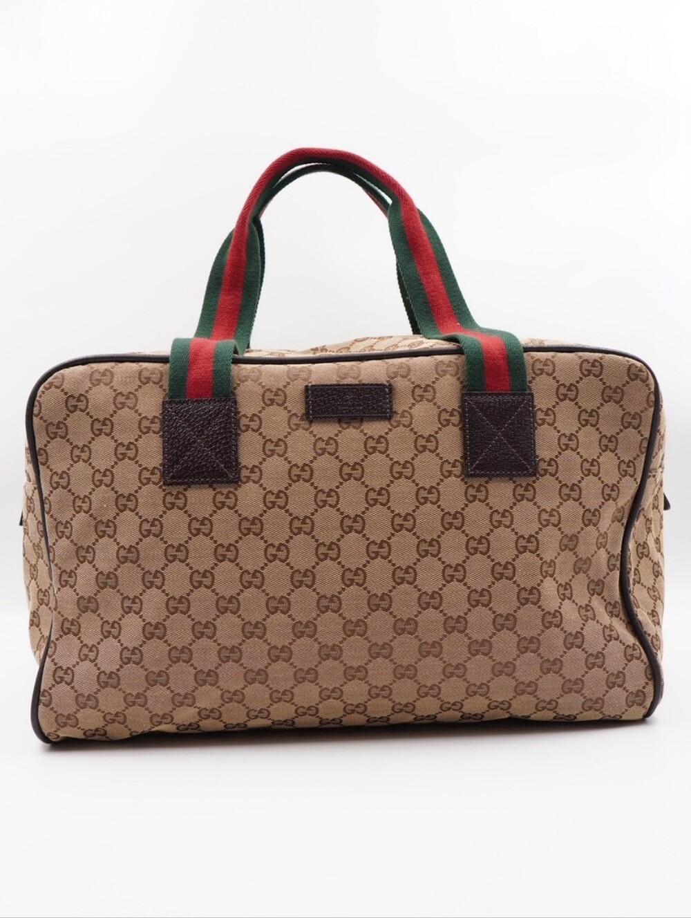 CL19 💕 GUCCI GG Monogram Web Carry On Duffle